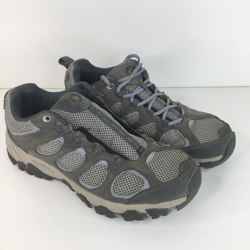 Merrell Castle Rock Deep Periwinkle Hiking Shoes Size 10